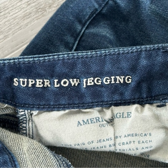 American Eagle Super Stretch X Super Low Jeggings - Picture 7 of 15